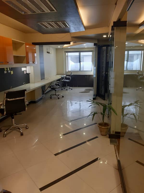 NEAR 26 STREET PHASE 5 VIP SEMI FURNISHED OFFICE FOR RENT WITH LIFT 1