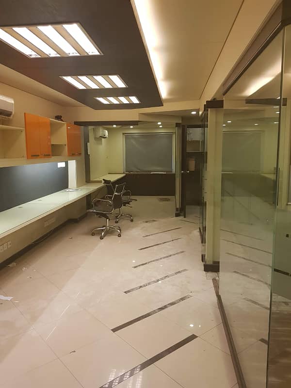 NEAR 26 STREET PHASE 5 VIP SEMI FURNISHED OFFICE FOR RENT WITH LIFT 16