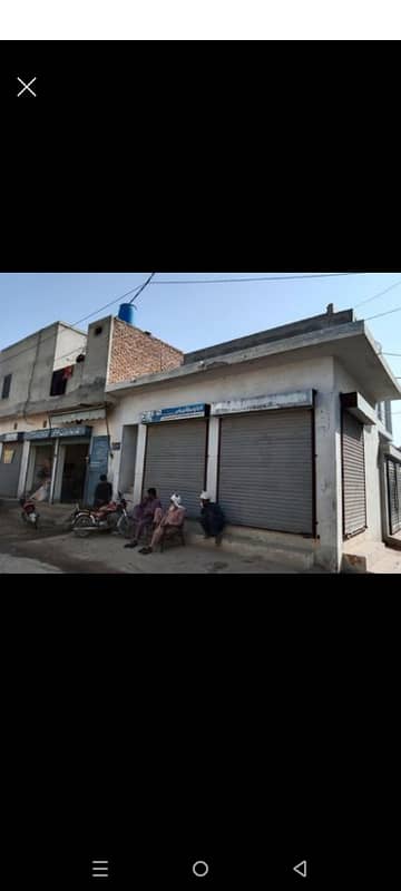 Gulbarg colony hasli pur road corner 2 aadat commercial shops for sale 1