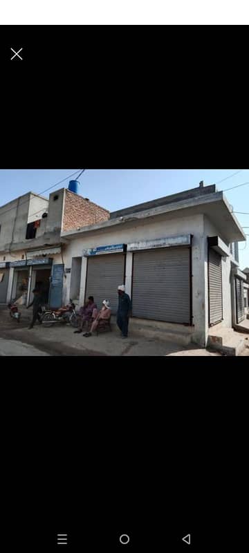 Gulbarg colony hasli pur road corner 2 aadat commercial shops for sale 2