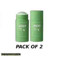 Green Face Mask Stick - Pack of 2 0
