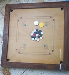 36 inch Wooden Carrom Board with Coins