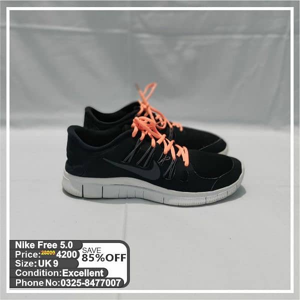 Original Nike,New Balance,Nike Air Max,Air Jordam Shoes. Free Delivery 12