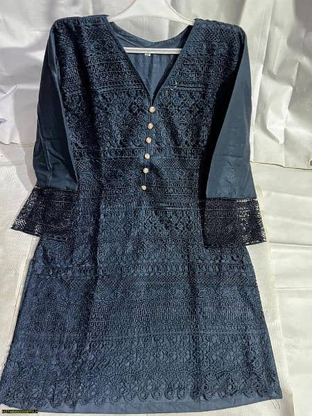 3 pc woowman unstitched cotton silk embroidered suit 5