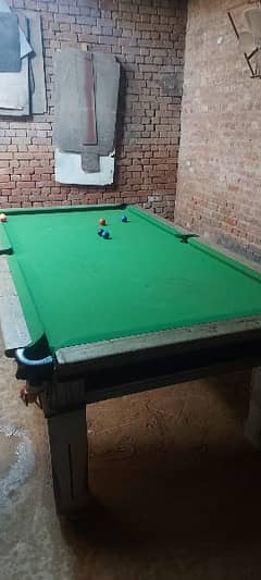snooker table 4×8 good condition 0