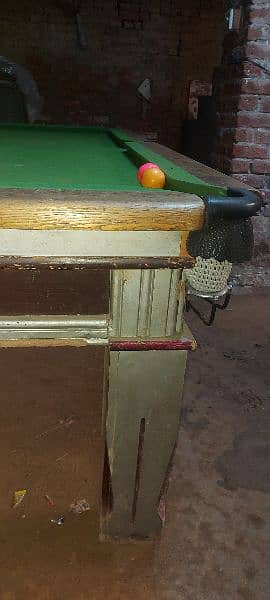 snooker table 4×8 good condition 1