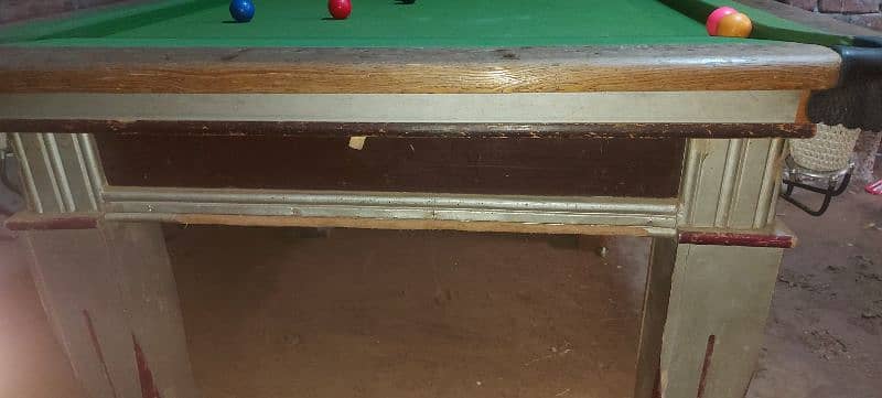 snooker table 4×8 good condition 2
