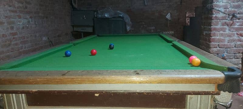 snooker table 4×8 good condition 3