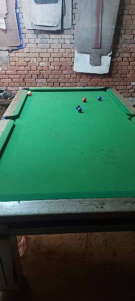 snooker table 4×8 good condition 5
