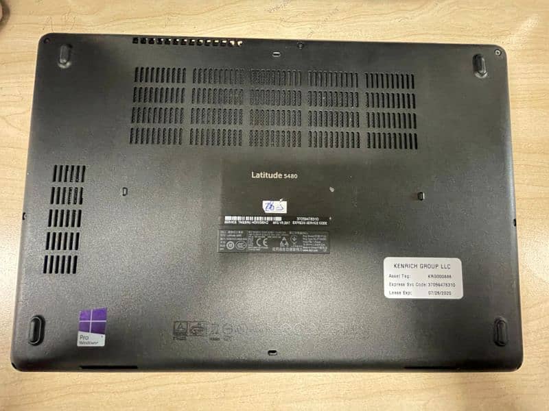 Dell Latitude 5480 i7 7th HQ 8 GB 256 Laptop 14" Fhd Imported laptop 15