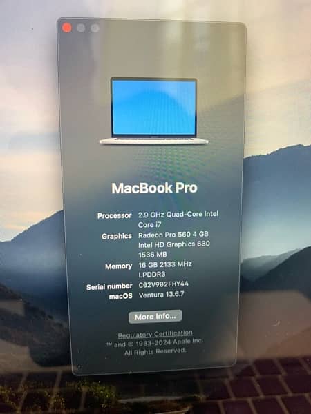 Apple Macbook Pro 2017 - 15 Inch - 500 Gb - 16Gb Ram - Rs 150000 final 2