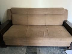7 seater wooden sofa set