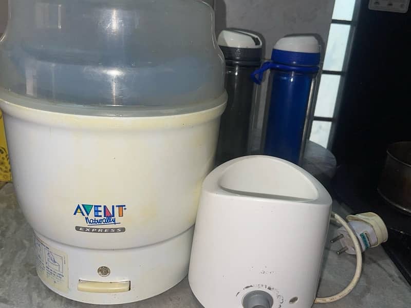 Philips Avent sterlizer plus tommee tippee Warmer 2