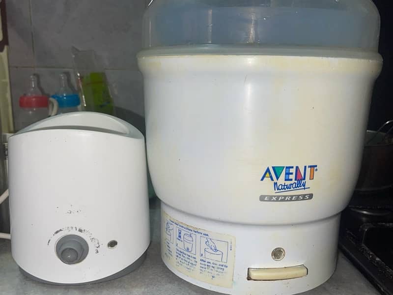 Philips Avent sterlizer plus tommee tippee Warmer 3