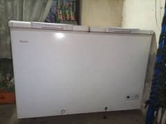 Hair Refrigerator 385 Model Inverter. white color 2 door