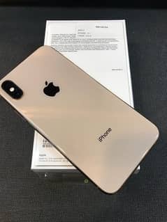 Iphone xs max pta approved 256gb with box charger