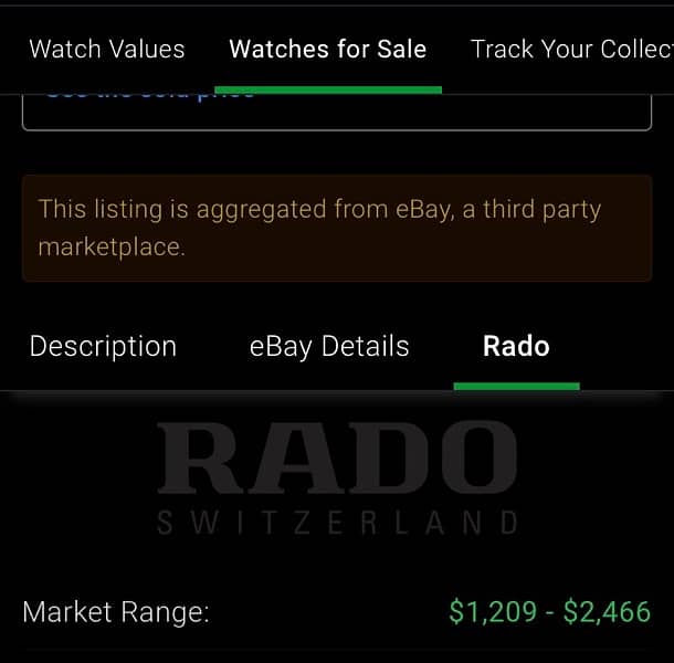 RADO Watch 132.5153. 2 New Battery Quartz 18K Gold Plated 6