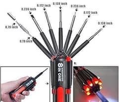 8 Screw in 1 Led/Screw Driver/Page/Page opener/ Home Delivery 0