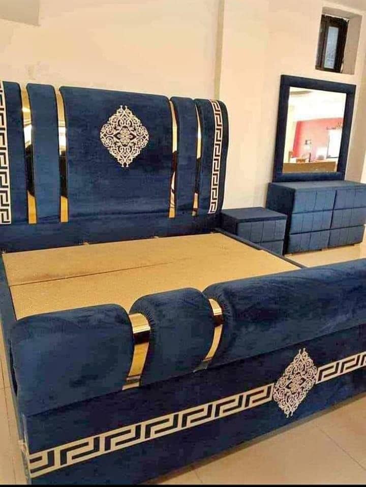 Eid Offer 40% off Turkish king Size bed Collection 10