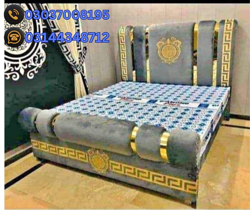 Eid Offer 40% off Turkish king Size bed Collection 14