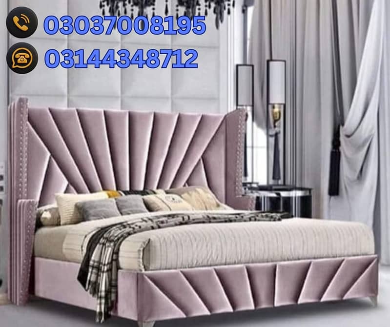 Eid Offer 40% off Turkish king Size bed Collection 16