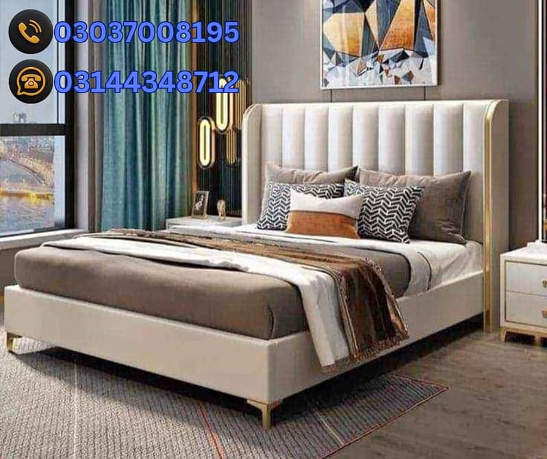 Eid Offer 40% off Turkish king Size bed Collection 18