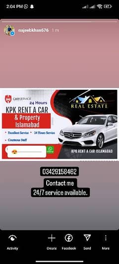 renta car available