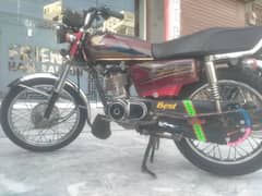 Red Honda in good condition