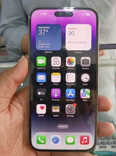 I phone 14 pro max 256gb Purple