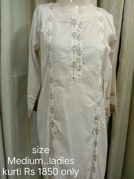 ladies and girls embroided kurties 8