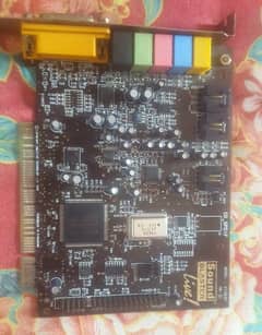 sound card and woffer 0