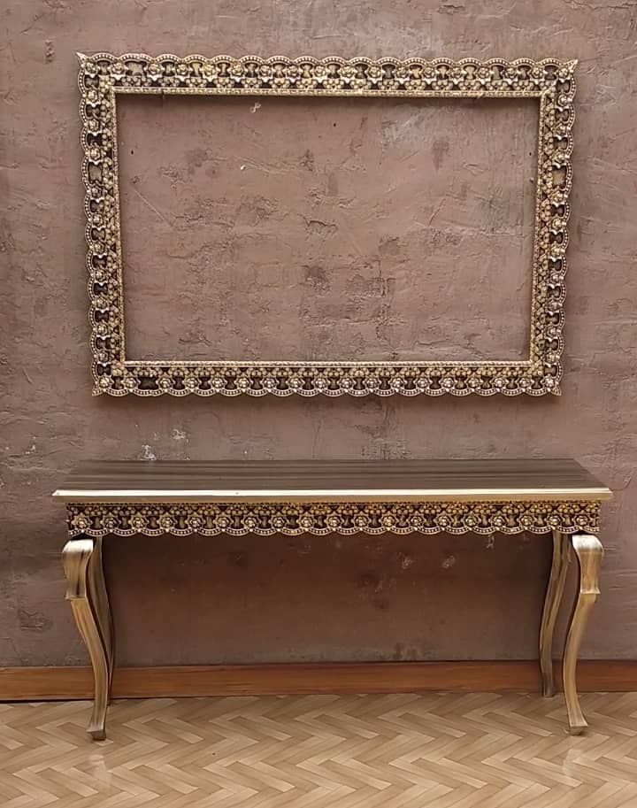 console with mirror / Console / Wooden console Table 3