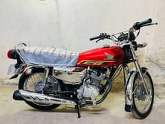 Honda cg125SE Karachi number