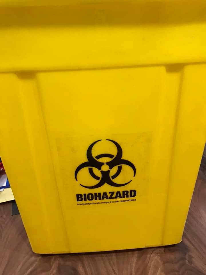 Complete range of Bio Hazards Bins available at HHUD store1200 2