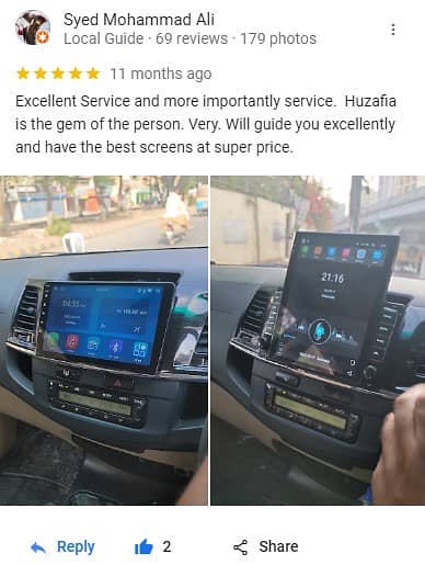 HONDA CITY CIVIC TRIBORN REBIRTH 2018 X ANDROID PANEL CAR LED LCD TAPE 16
