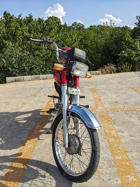 Bike for sale UNITED 70 CC 2018 Model Rawalpindi All Clear. 1