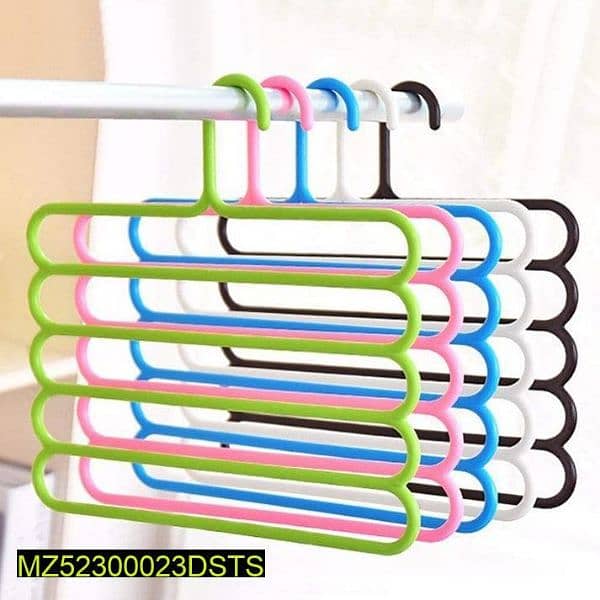 5 layer hangers for multipurpose use 1