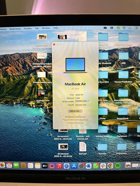 MacBook Air M1 2020 | 13 Inches | 8/256GB 2