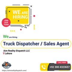 required dispatchers and sales agent 0