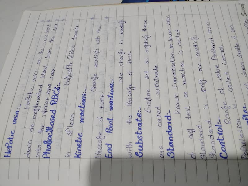 Handwritten assignment work 2