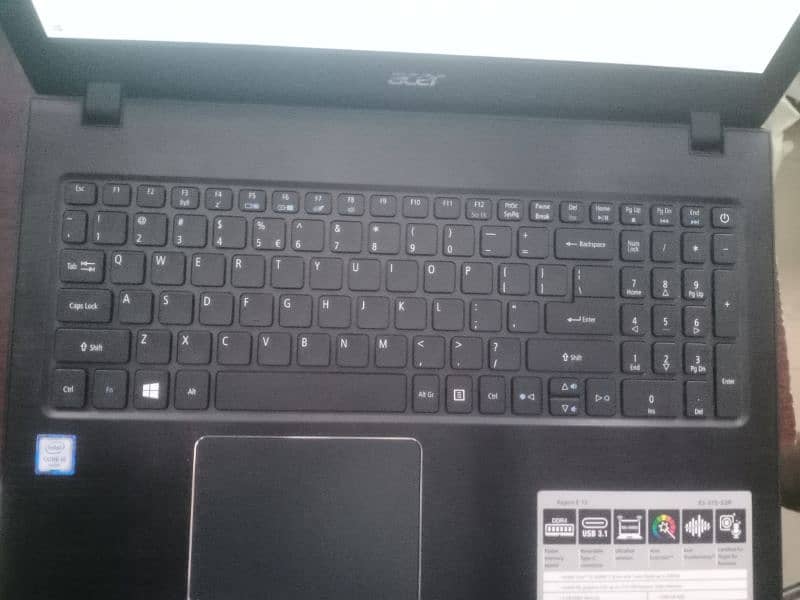 Aspire i5 6th Generation Laptop for sale 2