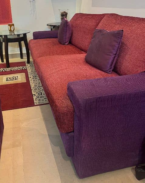 7 seater Sofa Set 3 2 2 made by Haroon. . Excellent condition 3