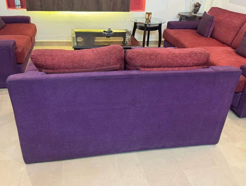 7 seater Sofa Set 3 2 2 made by Haroon. . Excellent condition 4