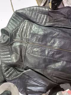 pure leather jacket best quality janiun leather