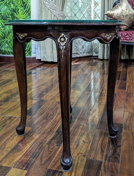 chinioti sheesham wood table set 3