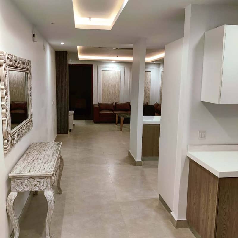 Fully Furnished 1 Bedroom Luxury Apartment For Rent In Gold Crest Mall And Residency DHA Phase 4 12