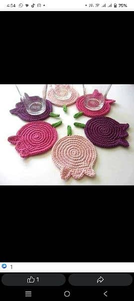 handmade crochet wool work 1