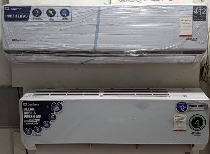 Dawlance, Orient, Pel DC Inverter AC (Brand New) 1 ton / 1.5 ton 3