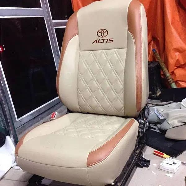 high quality seat covers in karachi Door Step Service Available 5