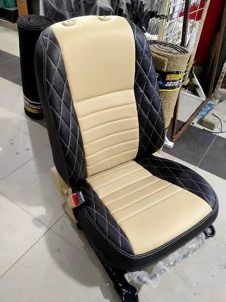 high quality seat covers in karachi Door Step Service Available 17